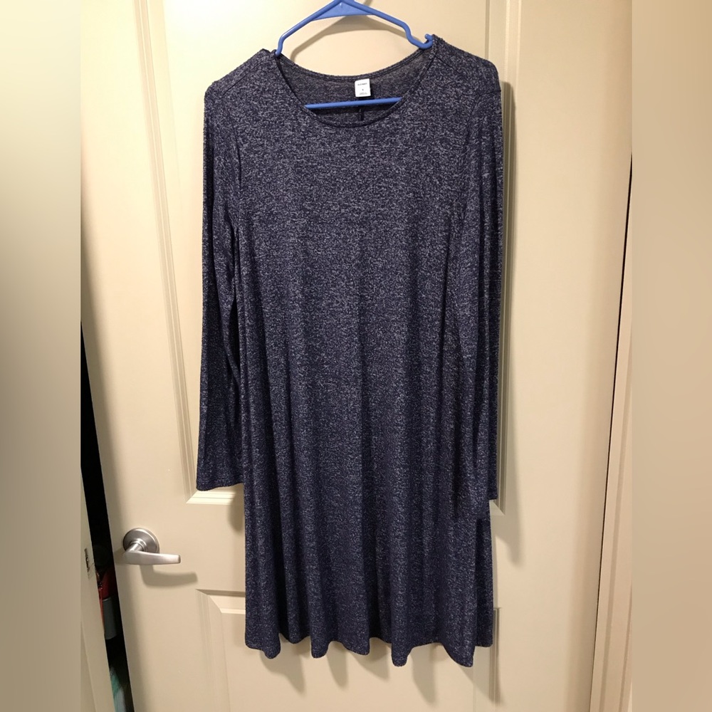 Blue tshirt dress